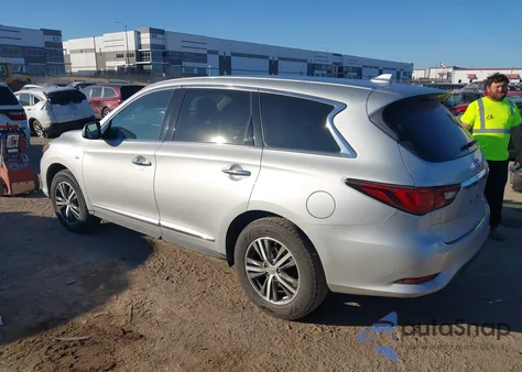 2020 Infiniti Qx60 Pure z USA, uszkodzony, nr VIN 5N1DL0MN9LC532537
